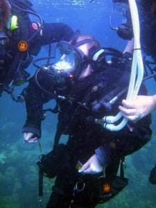 Matt makes diving history with an ocean dive in the Florida Keys, and becomes the world's first ventilator dependent diver.